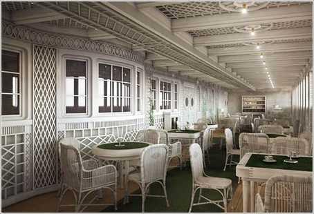 Titanic 2 Parisian Cafe